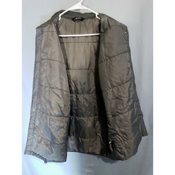 North Face men's gray  jacket - Picture 3 of 7